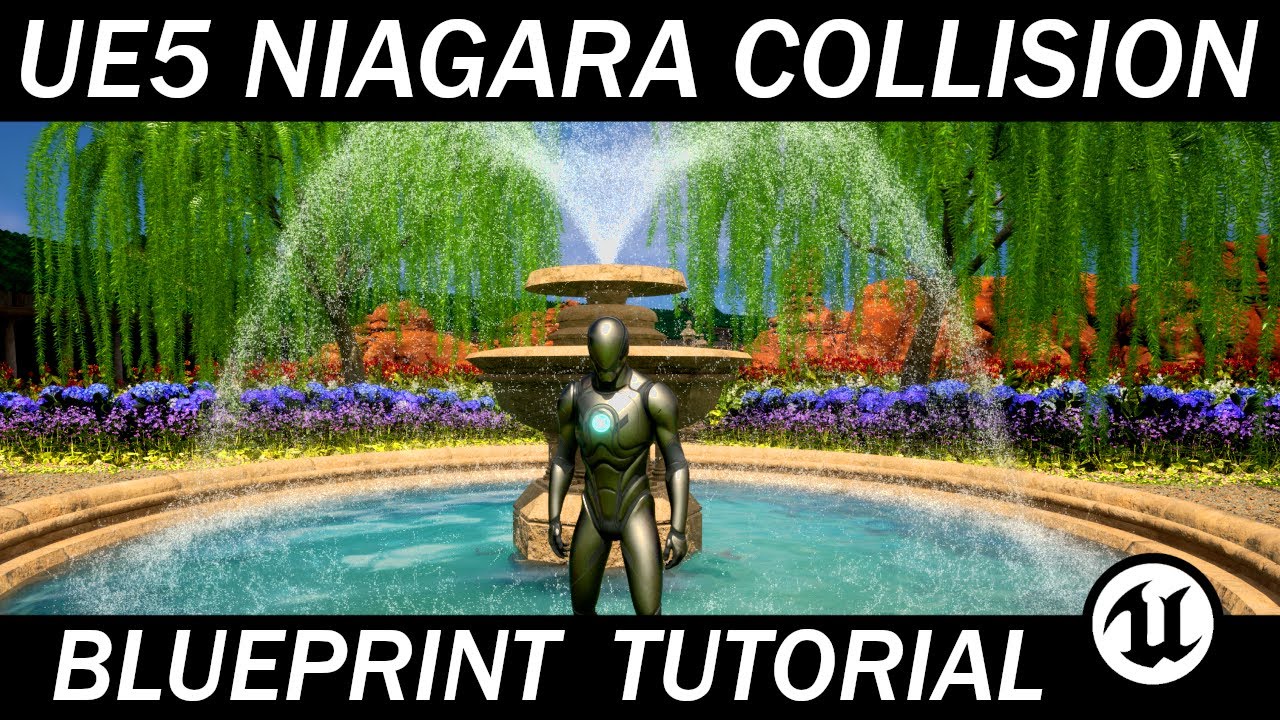 Let's Build the RPG! - 22 – Unreal Engine 5 Niagara Collision Tutorial with GPU Ray Tracing