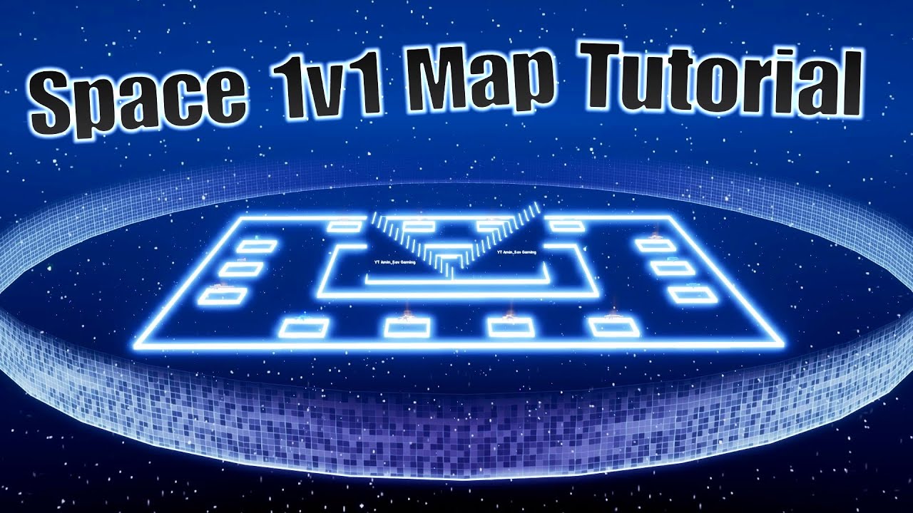 Neon/Space 1v1 Map Tutorial (Fortnite Chapter 2) (Fortnite Galaxy) #FleaTop5