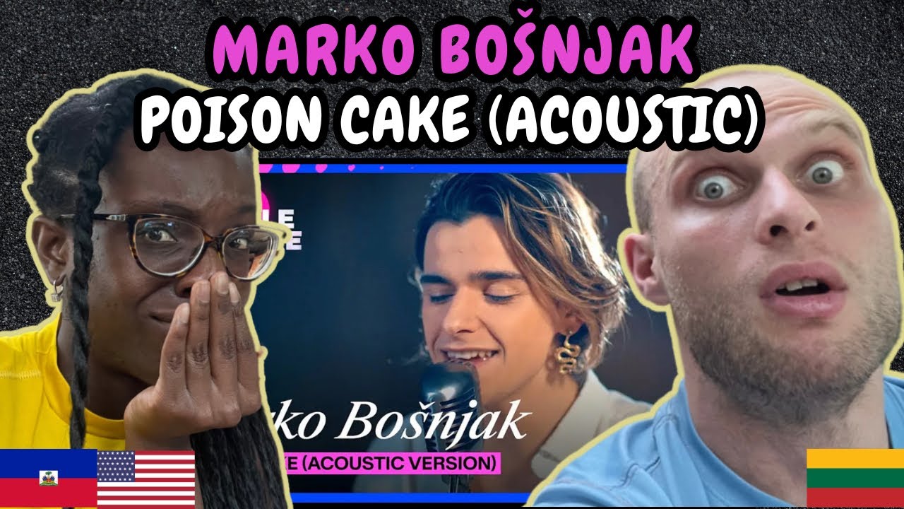 REACTION TO Marko Bošnjak - Poison Cake (Acoustic) (Croatia 🇭🇷) | FIRST TIME WATCHING