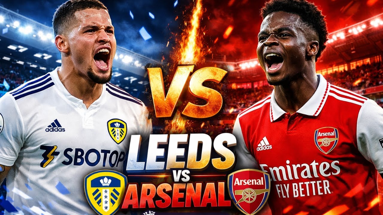 Leeds United vs Arsenal LIVE 🔴 | Premier League Match Watchalong