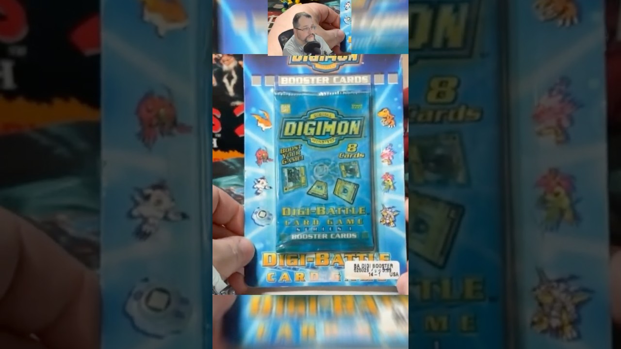 2000 Digimon Digi-Battle Card Game Blister Pack Opening  #nonsportscards