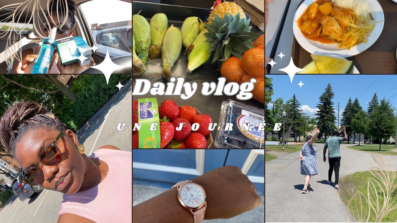 Vlog : une journée avec moi✨travail, courses, maison 😊