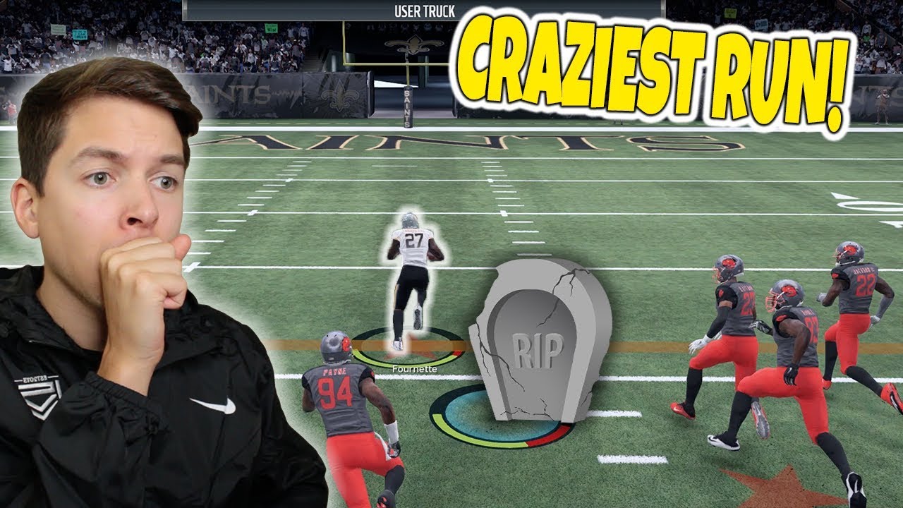 HE TRIED TO TACKLE LEONARD FOURNETTE AND THIS WAS THE RESULT... Madden Ultimate Team