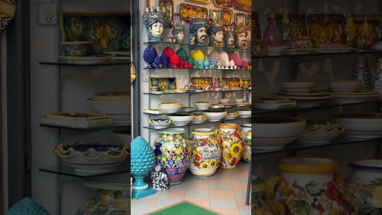 Ceramics shopping in the Amalfi Coast