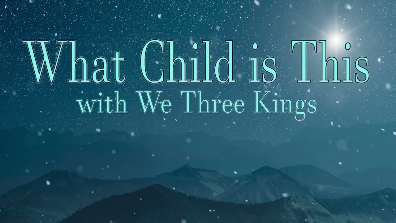 What Child is This w/ We 3 Kings TENOR-BASS Rehearsal Video