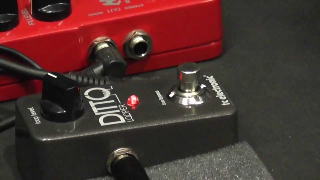 Tanne prueba: t.c. electronic DITTO looper