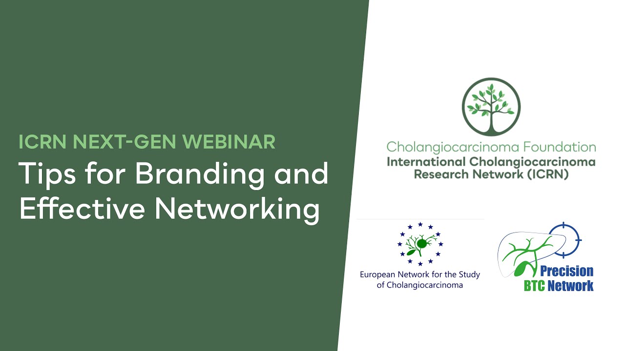 ICRN Next Gen Webinar: Tips for Branding and Effective Networking