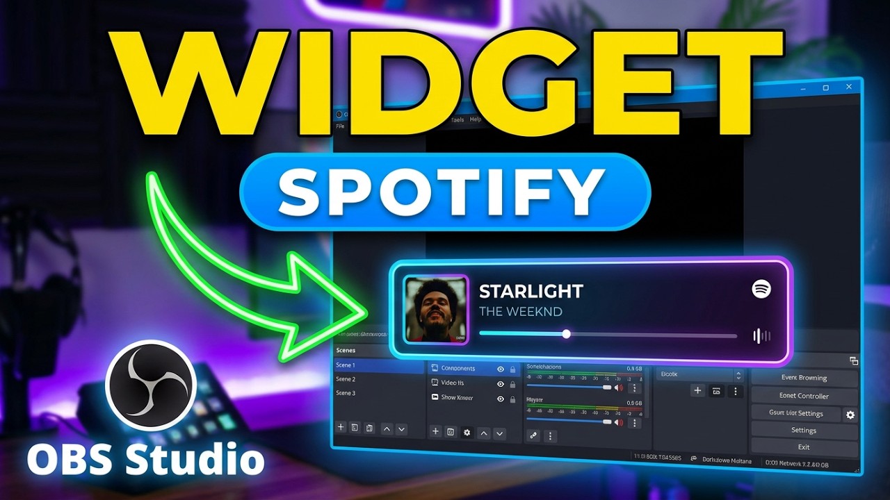 Ajoutez un widget musique sur OBS Studio 🎵