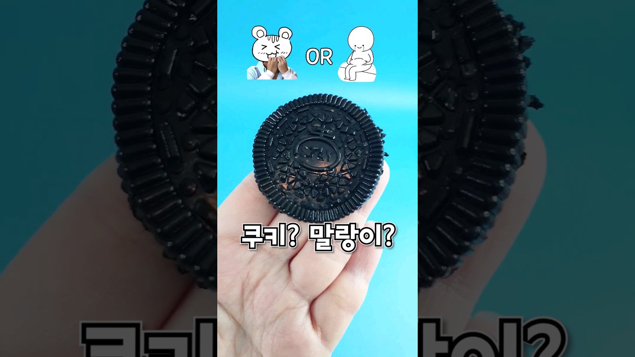 먹을것vs말랑이✨️싱크로율 무슨일이야?