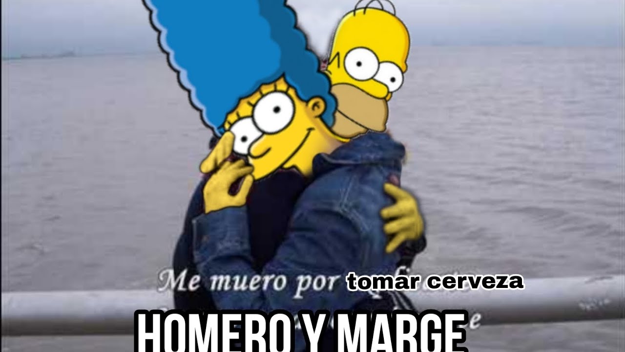 Me muero por conocerte (Homero y Marge IA.)