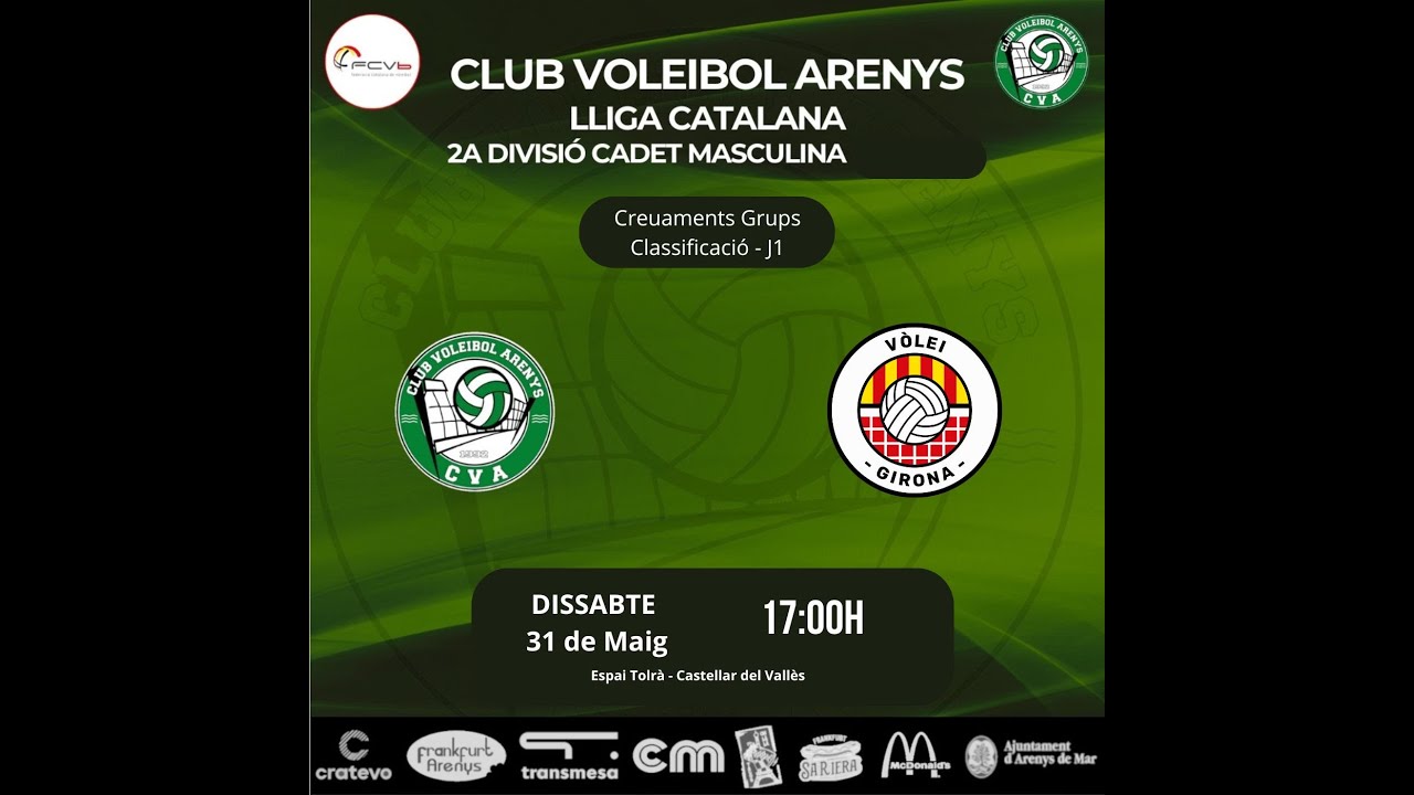CV ARENYS - VOLEI GIRONA
