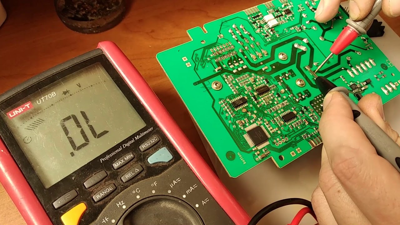 Ремонт модуля инвертора двигателя  BOSCH MU601A, MU604A, MU606A. Ошибка logixx E57, F57, E59, F59