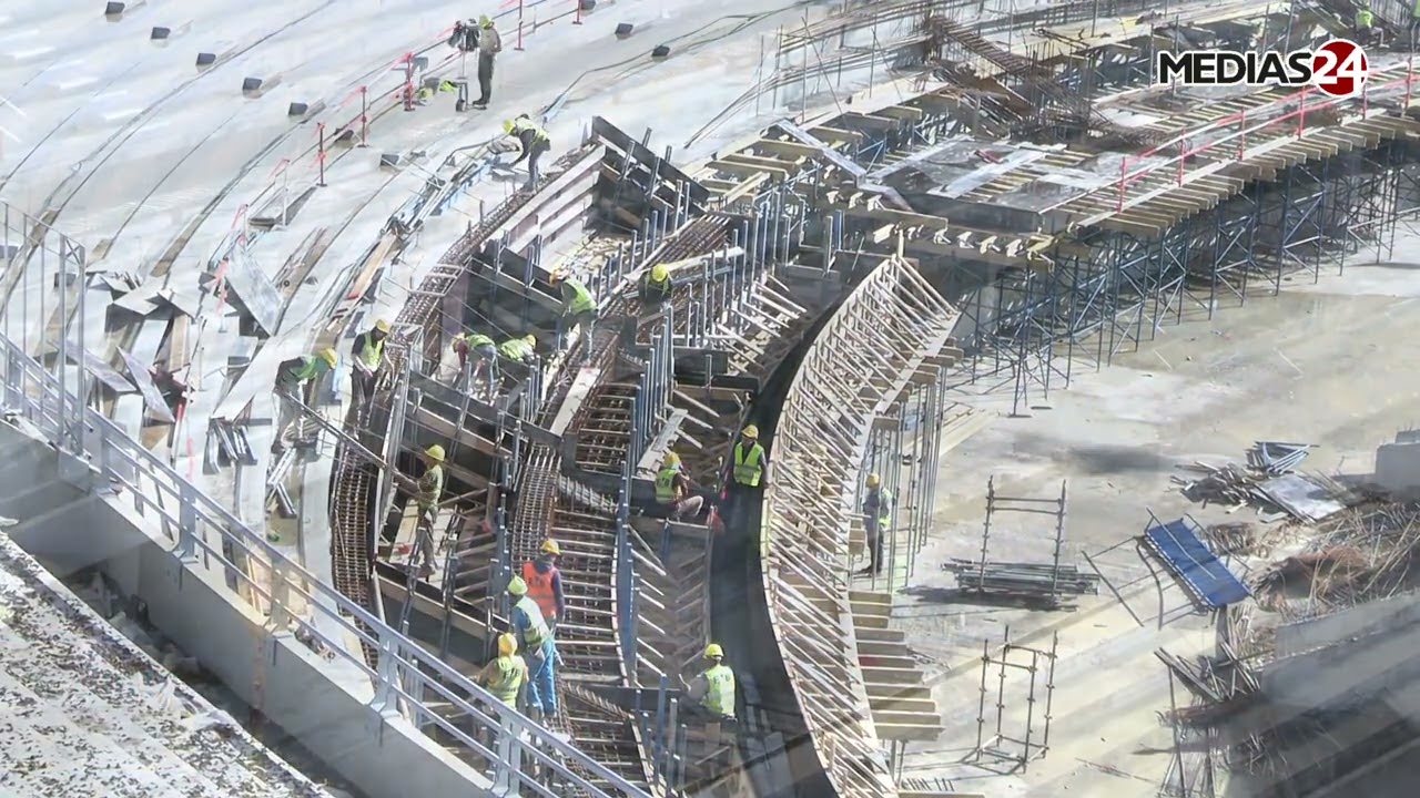 Reportage exclusif dans le chantier de rénovation du stade Ibn Batouta de Tanger