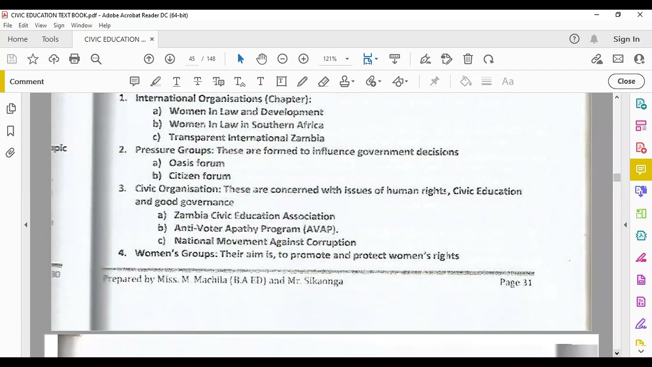 CIVIL SOCIETY AND MEDIA IN GOVERNANCE
