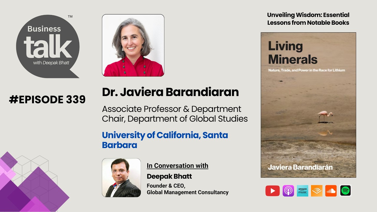 Is “Sustainable Lithium” a Myth? Insights from Living Minerals | Dr. Javiera Barandiarán