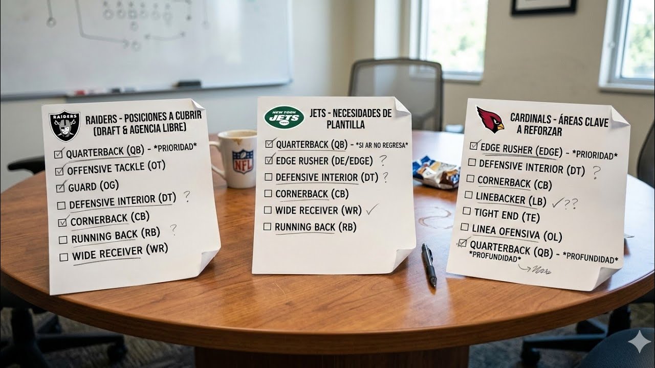 Las necesidades que los peores equipos deben cubrir en el Draft