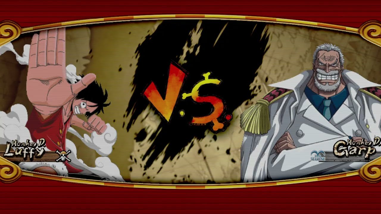 Garp Vs Luffy