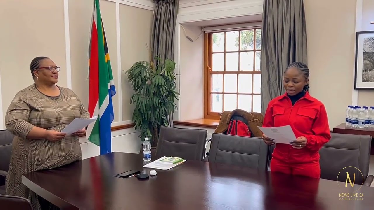 Naledi Chirwa has been sworn in as a Member of the National Assembly, representing the EFF