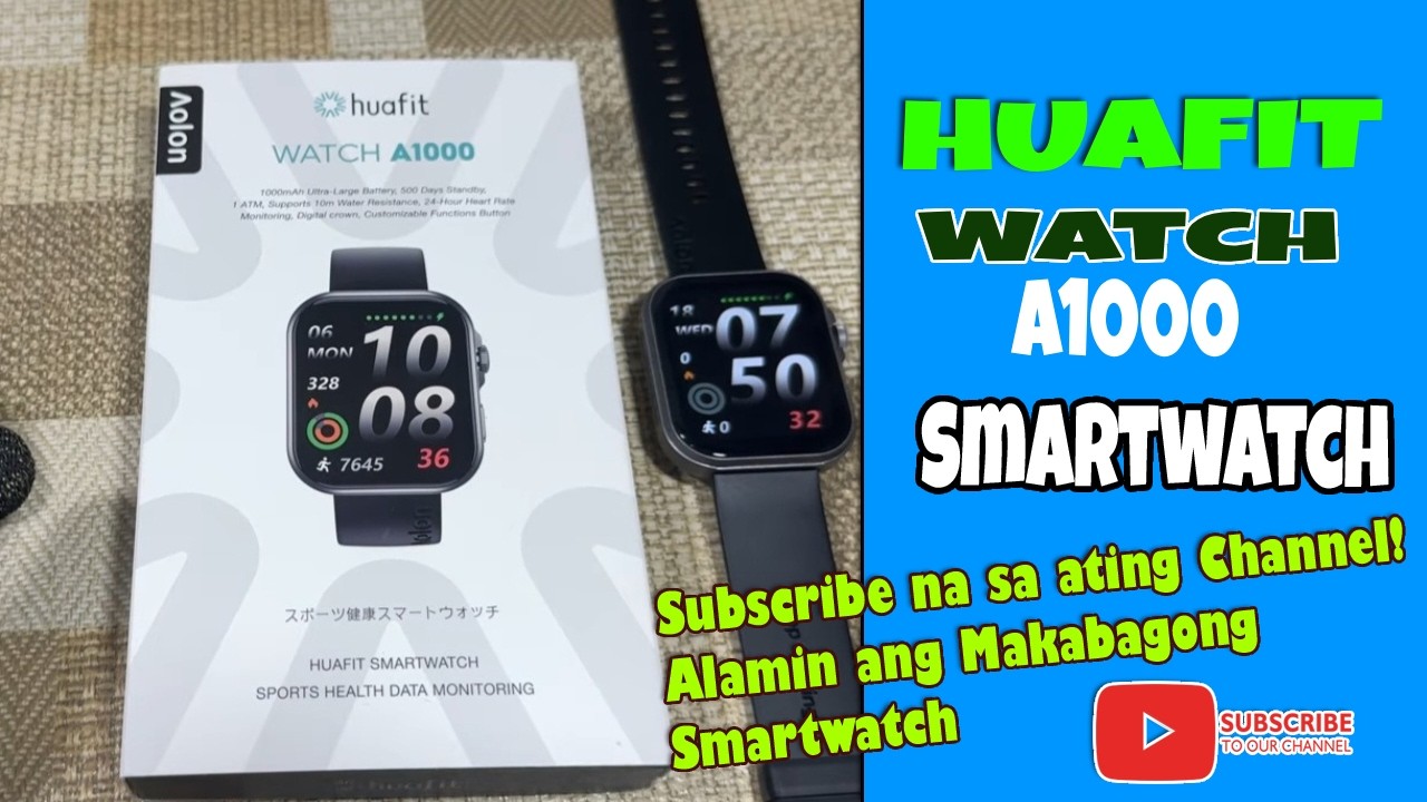 Huafit Watch A1000 Smartwatch ⚡️500 Days Ang Standby time