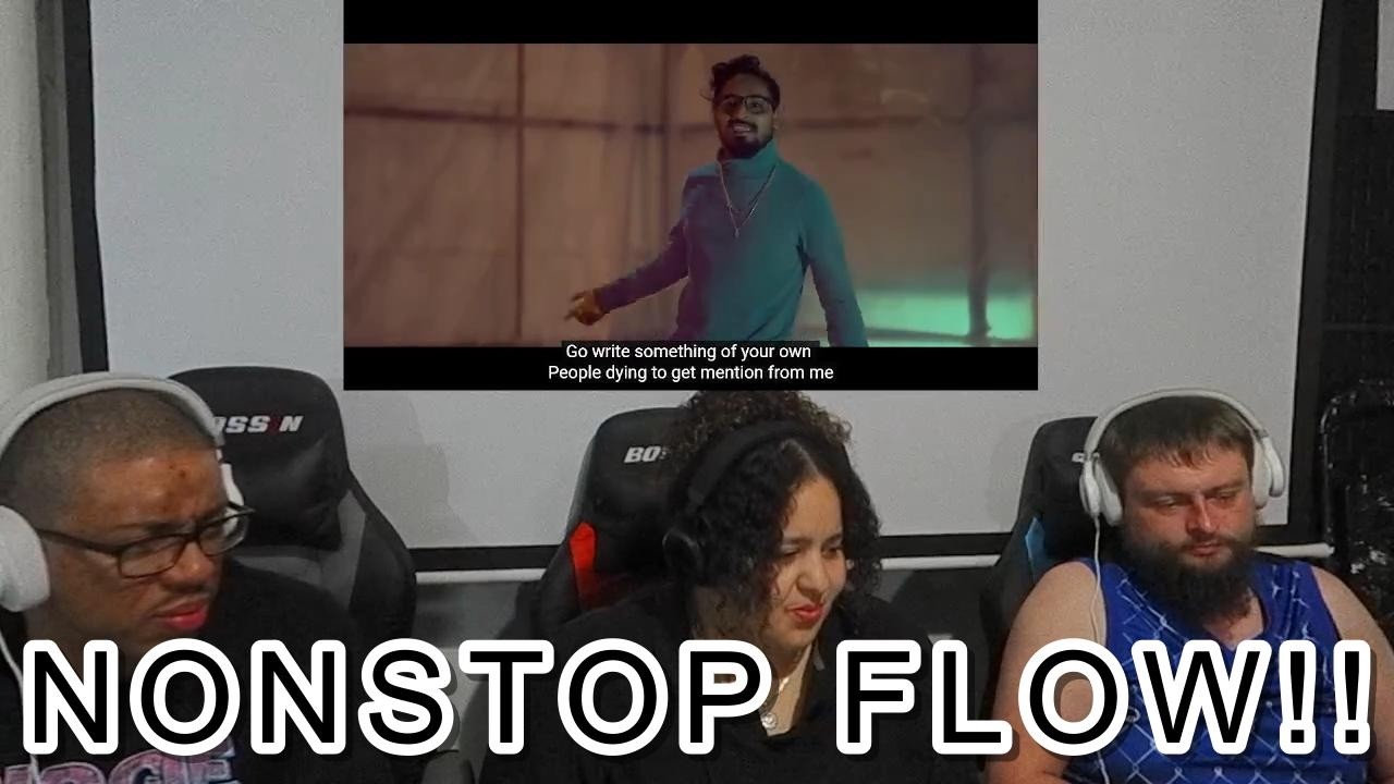 INSANE FLOW!! Emiway - 100 Kadam Pe [REACTION]