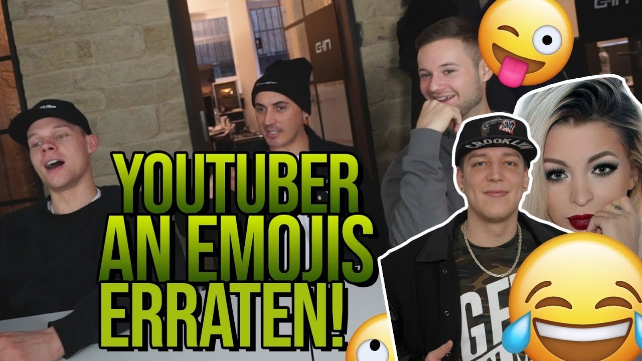 Youtuber an EMOJIS erraten! mit Sascha und Inscope21