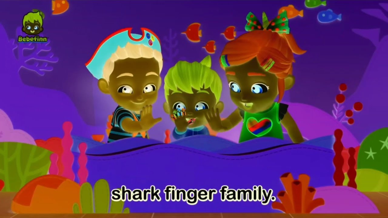 Shark Finger Family Effects _ Fun Finger Family Effects | Sponsored by Gamavision x Csupo Effects 