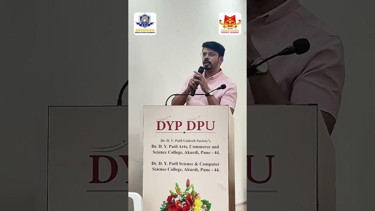 &ldquo;Inspiring the Leaders of Tomorrow &ndash; Seminar by Jayant Sawant  Sir at D Y Patil College&rdquo;