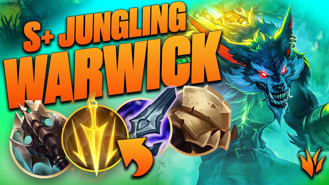 Why BUFFED WARWICK JUNGLE Is The ULTIMATE Climbing Beast!🐺 (High IQ Jungling!)