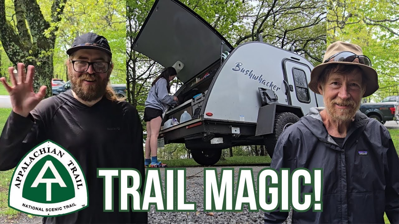 Surprising Appalachian Trail Thru-Hikers with Trail Magic in Shennendoah National Park!