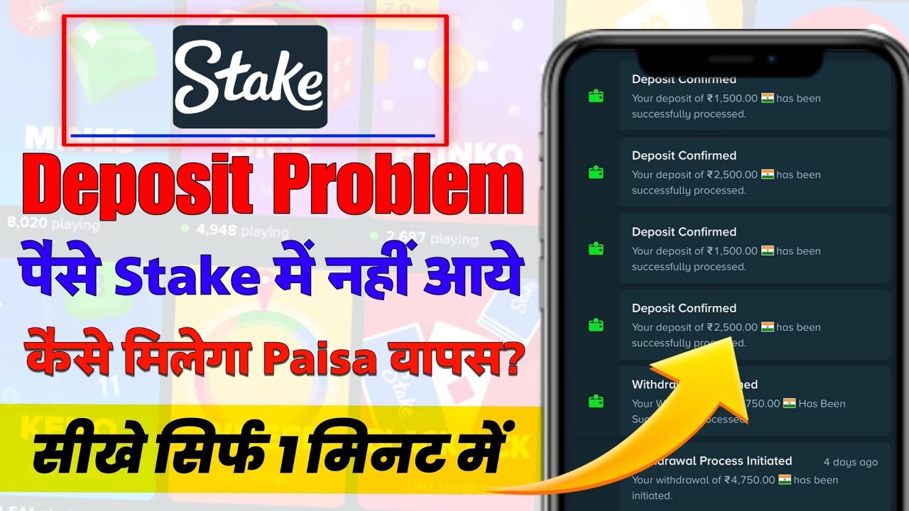stake deposit pending inquiry failed | stake inr deposit pending problem | stake deposit enquire now