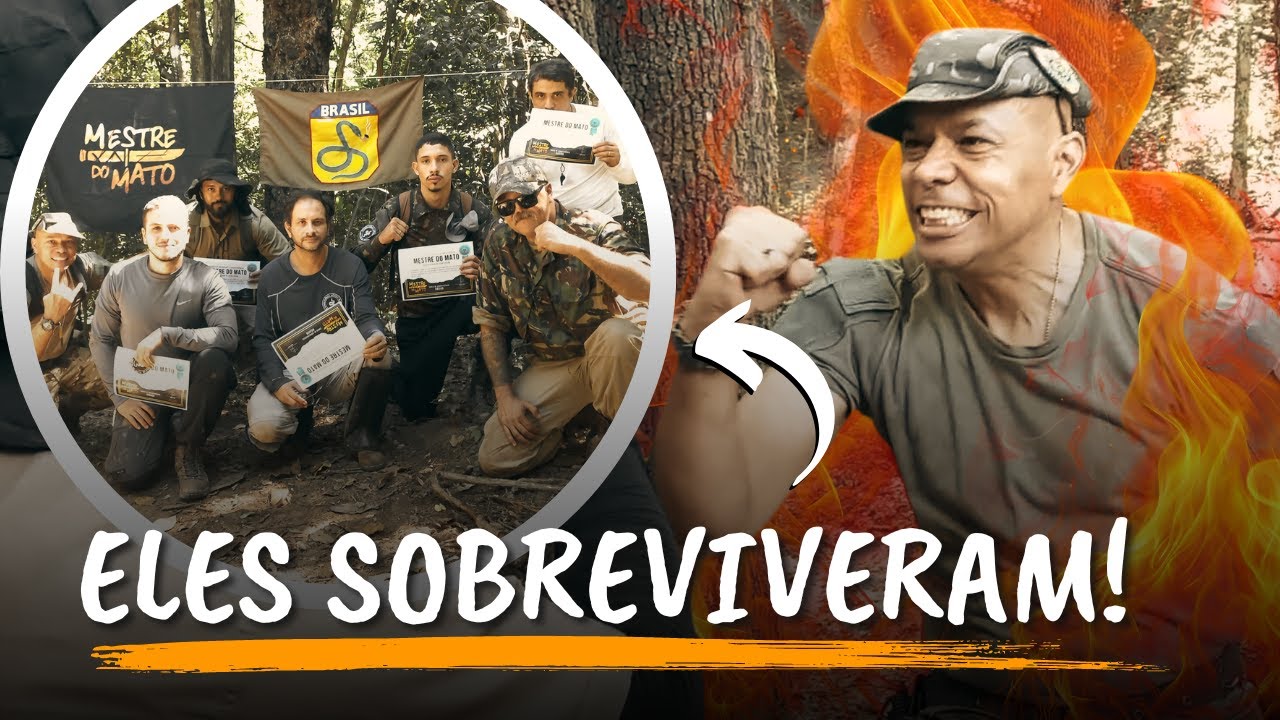 Curso de SOBREVIV&Ecirc;NCIA em MINAS GERAIS - Como foi o treinamento da turma de Abril de 2024