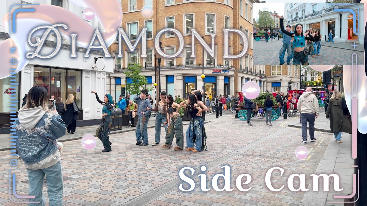 [KPOP IN PUBLIC | SIDE CAM] TRI.BE (트라이비) - Diamond | Dance Cover in LONDON