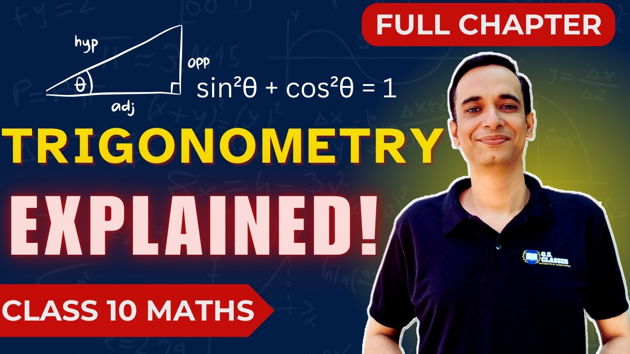 Class 10 Maths Chapter 8: Introduction to Trigonometry | NCERT Full Explanation & Examples