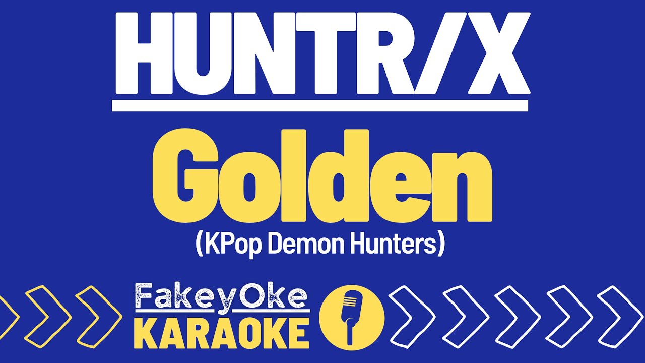 HUNTR/X - Golden (KPop Demon Hunters) [Karaoke]