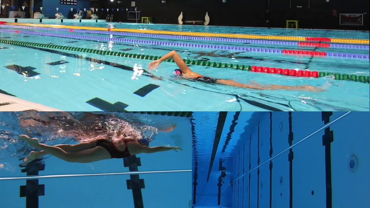 Éducatif mains qui raclent - Entraînement de natation