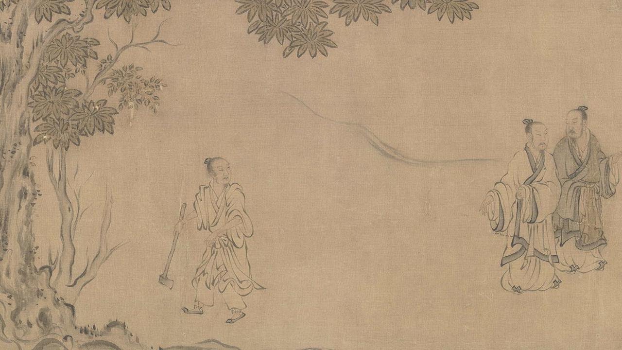南宋 马和之 豳风图卷 - 人物造型生动 笔法潇洒流畅 设色清丽古雅