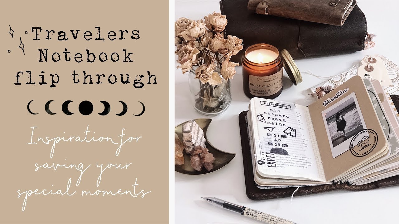 Travelers Notebook Flip Through / Inspiration for memory keeping
