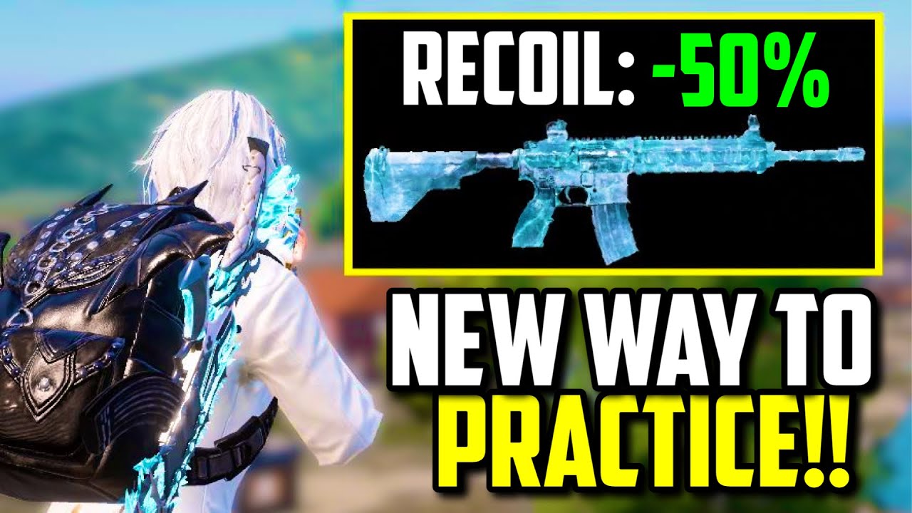 NEW BEST WAY TO PRACTICE M416 NO RECOIL!!  | PUBG Mobile