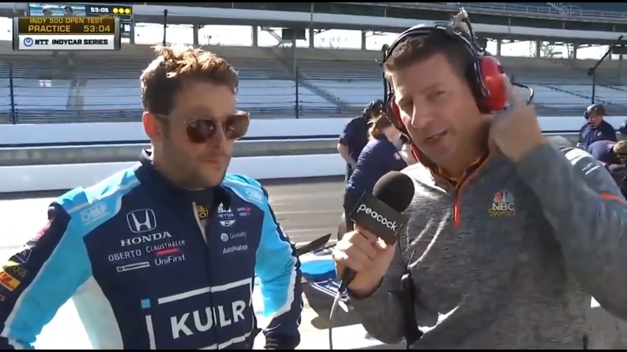 Marco Andretti FUNNY Interview | 2022 Indy 500 Testing Day 2