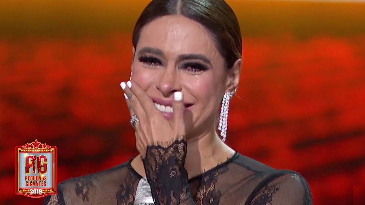 Galilea rompe en llanto al escuchar que siempre será la Pequeña Gigante favorita del show