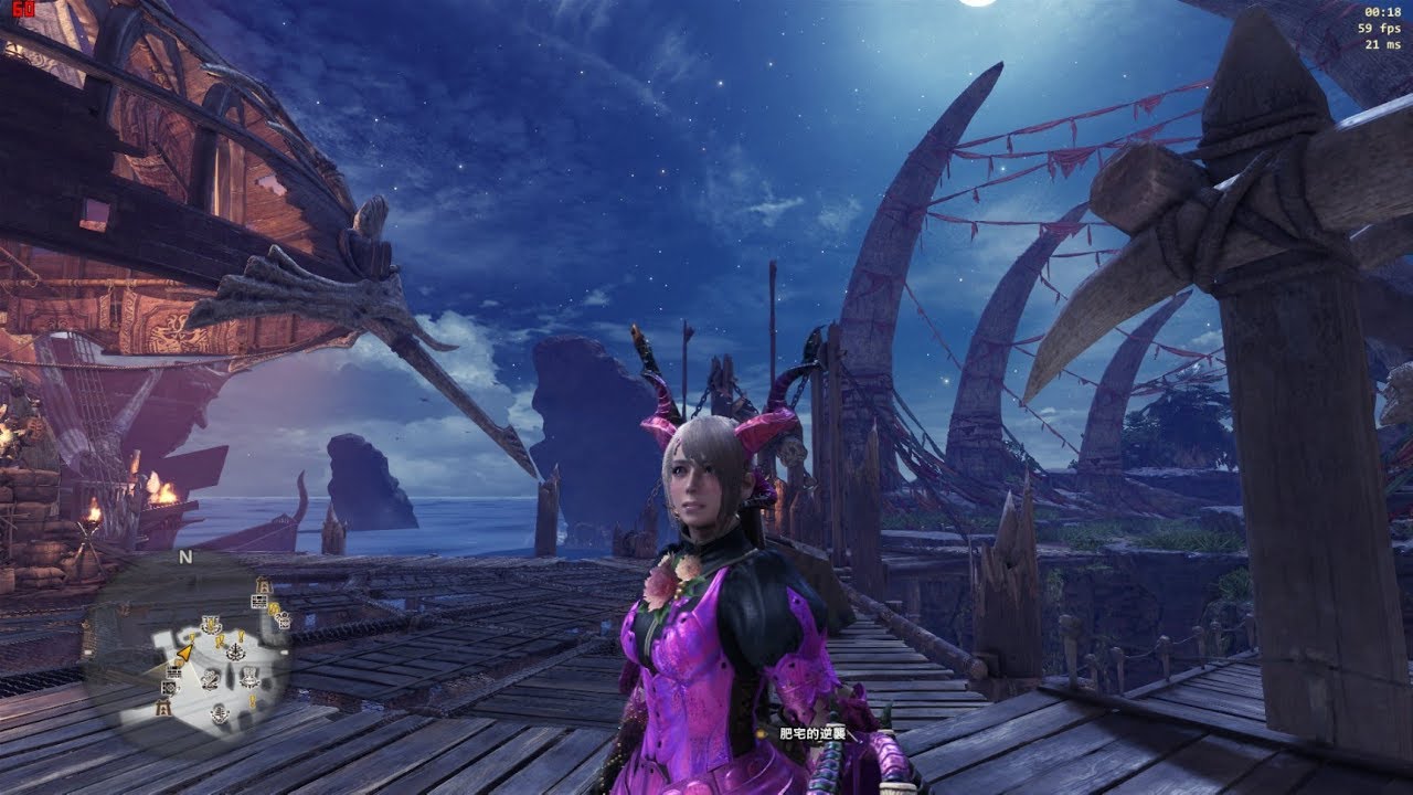 MonsterHunterWorld 歷戰櫻火龍-太刀