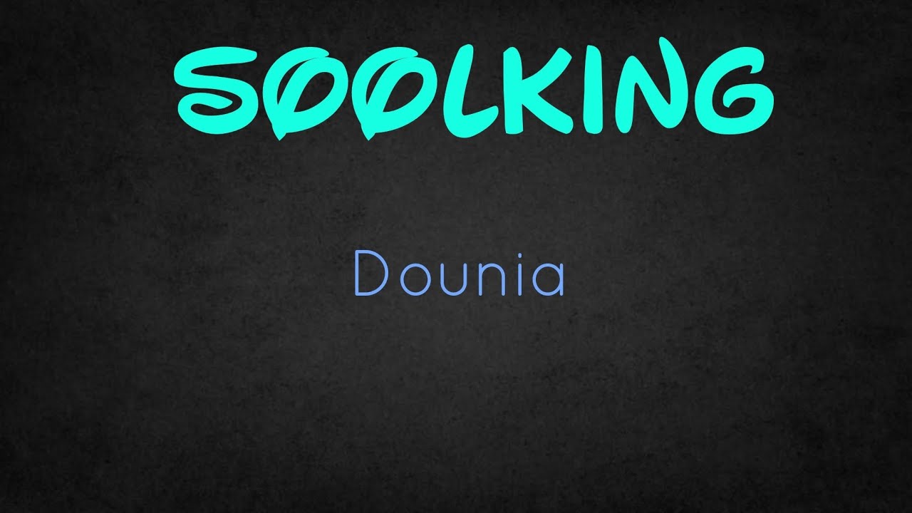 SOOLKING - DOUNIA (Lyrics) 