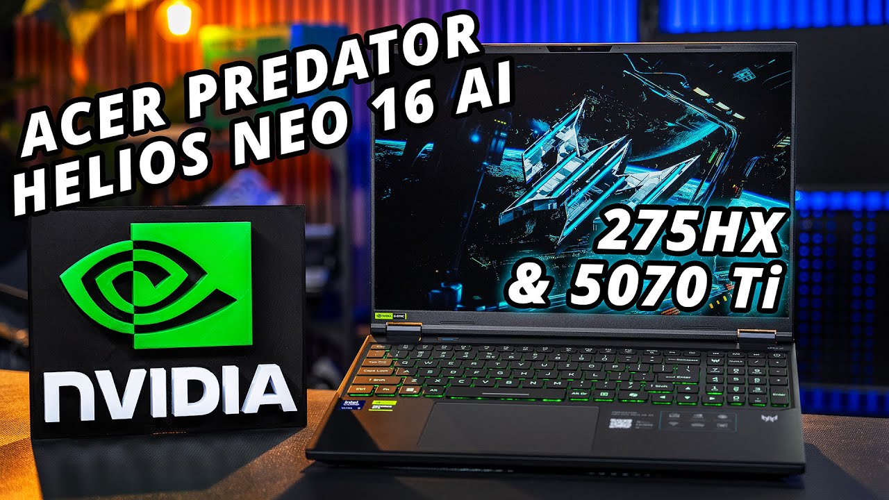 Acer Predator Helios Neo 16 AI Laptop - Live Demo at Micro Center