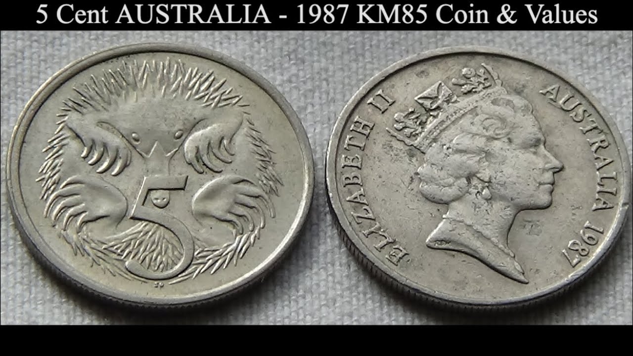 5 Cent AUSTRALIA - 1987 KM85 Coin & Values