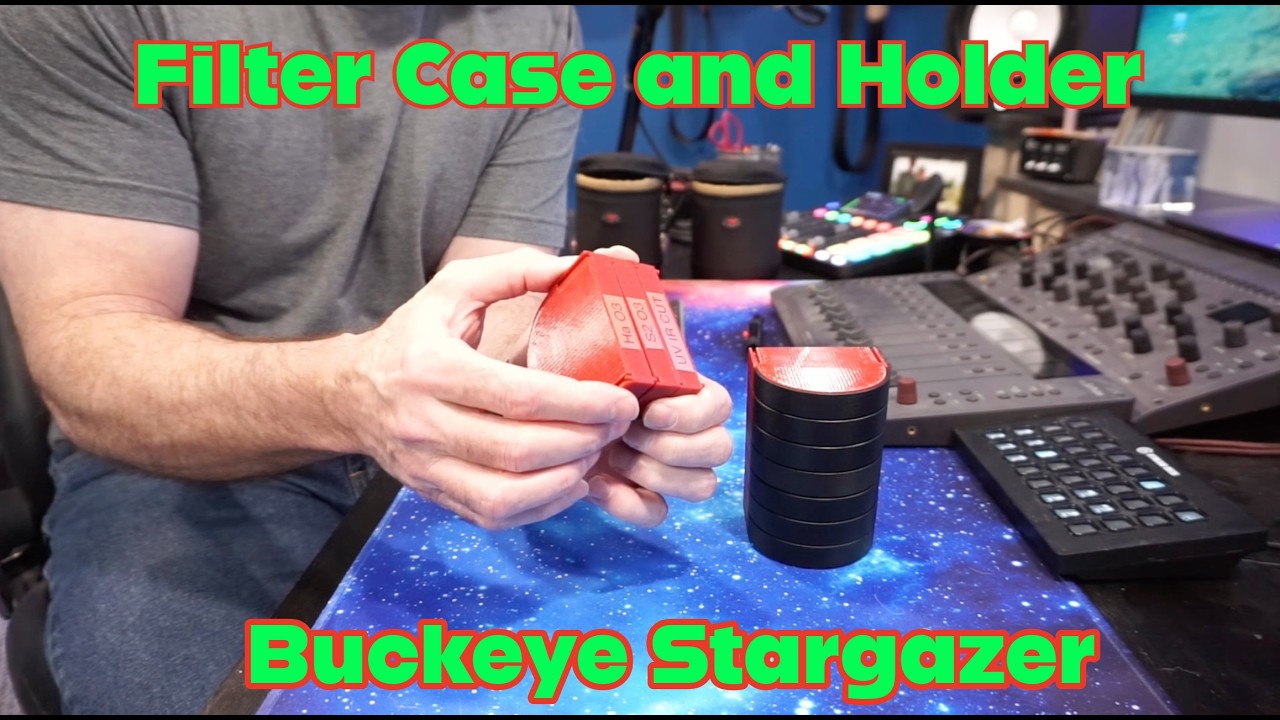 Filter Case | Filter Holder | Filter Drawer | Filter Wheel Alternative | Buckeyestargazer