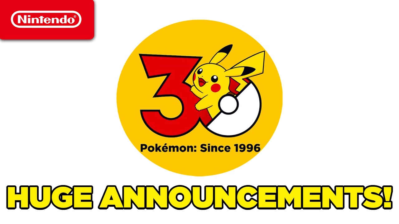 30-летие Pok&eacute;mon: ВСЕ, ЧТО ВЫЙДЕТ В ЭТОМ ГОДУ