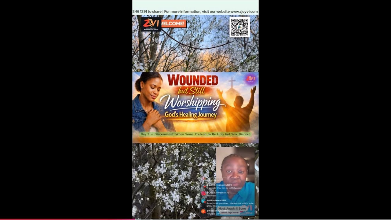 Wounded but Still Worshipping | Day 3 – Discernment: When Some Pretend to Be Holy but Sow Discord 📱