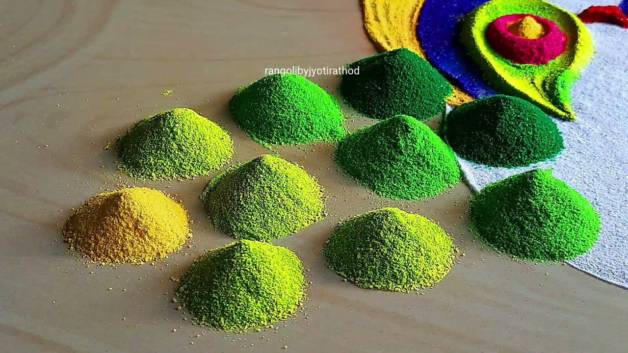 #1575 Peacock Rangoli designs | satisfying video | kolam design | muggulu design