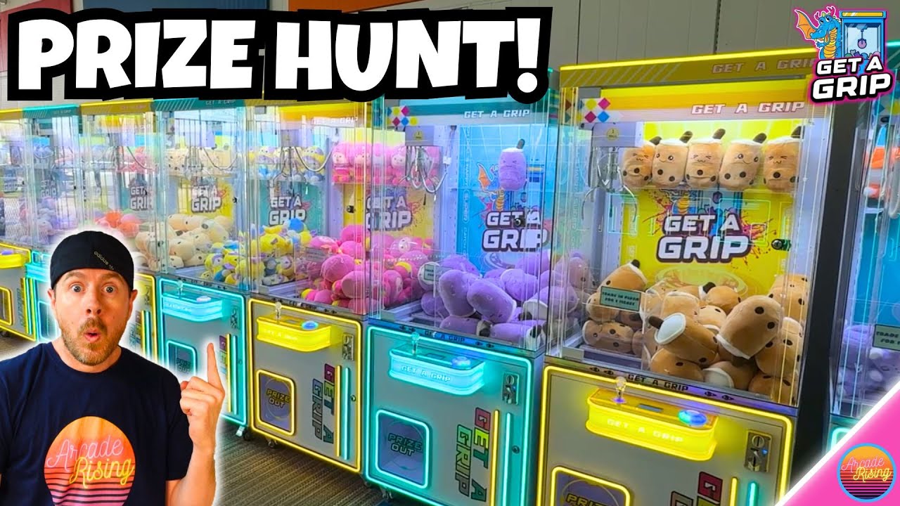 WE HAVE TO WIN 10 Claw Machine Prizes or We Can Never Leave!