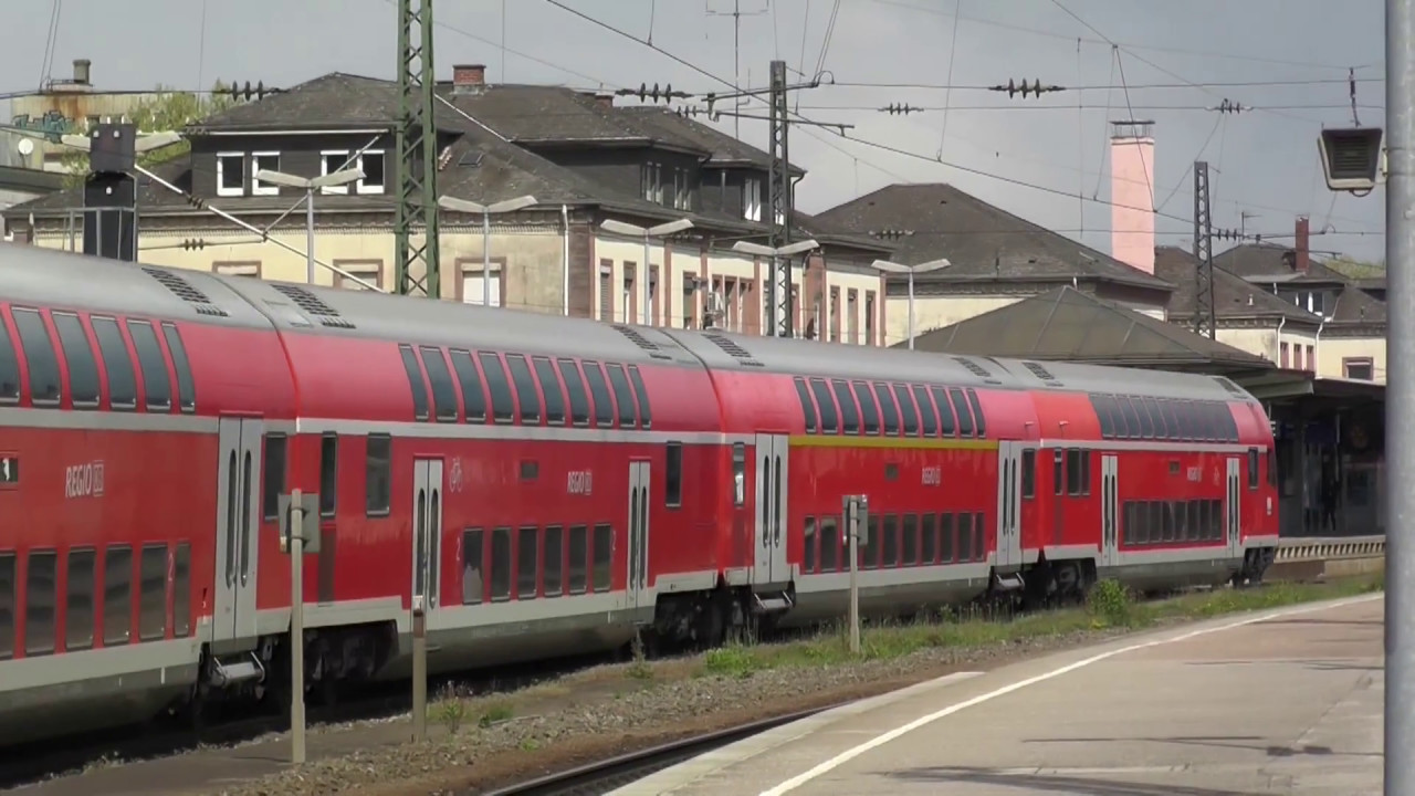Bahnhof Offenburg - Betrieb wie auf der Modellbahn